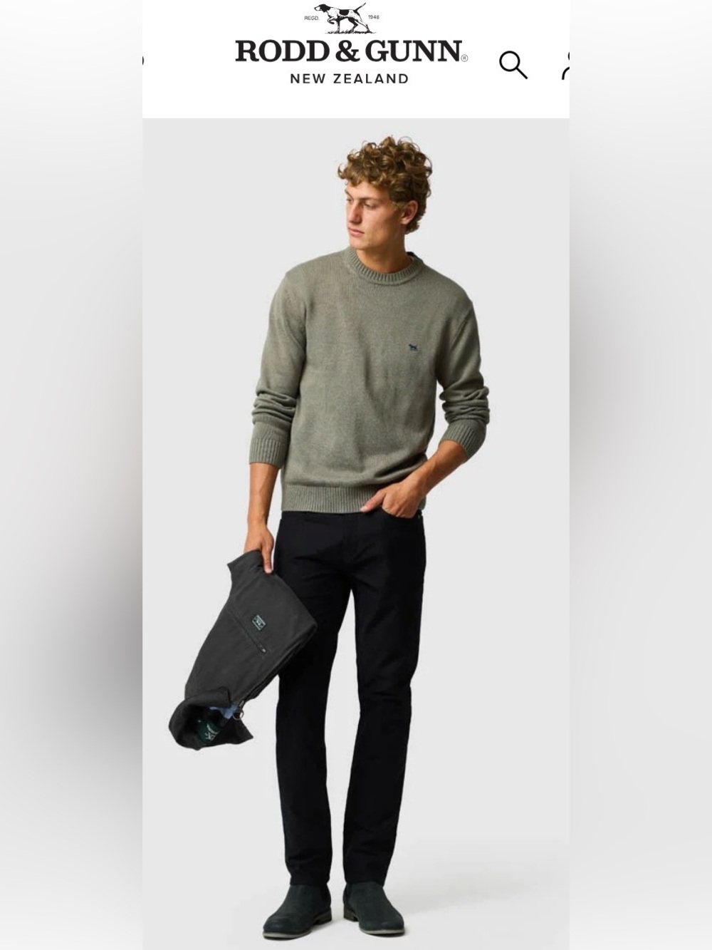 NEW Rodd & Gunn Motion 2 Straight Fit Stretch Jean